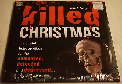 And They Killed Christmas Ltd Color Lp W/ Steel Panther Corey Taylor Etc NewMint • $19.95