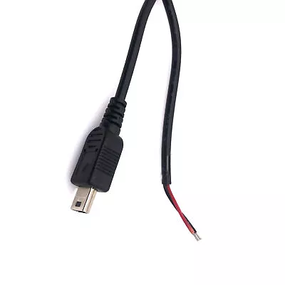 70cm Mini Usb Male Plug 2 Wire Power Cable Cord DIY Solder Adapter Jack Plug • $2.69