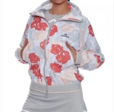 Adidas By Stella McCartney Barricade Floral Tennis Jacket/Windbreaker/Athletic S • $45