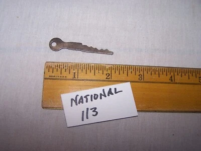 $12 • Buy Vintage Cash Register Key Marked NATIONAL 113