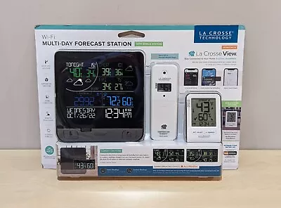 La Crosse Technology C74443 Wi-Fi Multi-Day Forecast Station W/Bonus Station • $45