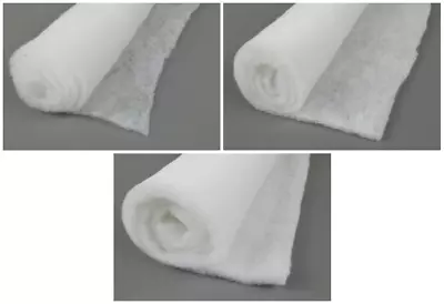 £5.25 • Buy 1/2 METRE OF  6oz / 4oz / 2oz POLYESTER WADDING DACRON 27  WIDE