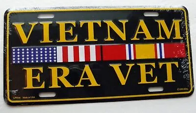 Vietnam Veteran Era Vet Embossed Metal License Plate Auto 6 X 12 Inches • $17.76