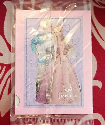 Barbie As Rapunzel & Hot Wheels McDonalds Happy Meal Puzzle 2 Sided New Sealed • $9.50