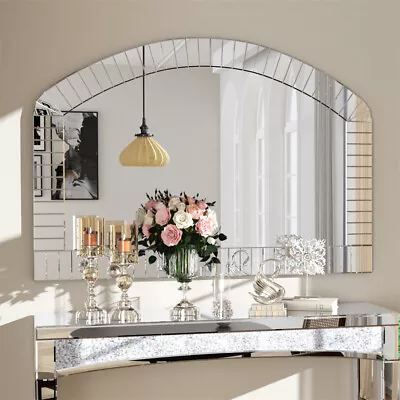Decorative Large Arched Mirror For Wall Grecian Venetian Mirrors For Home Hotel • $179.90