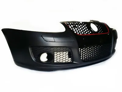 For 06-09 VW MK5 Golf Jetta Rabbit GTI Style Front Bumper W/ Redline Grille • $369.95