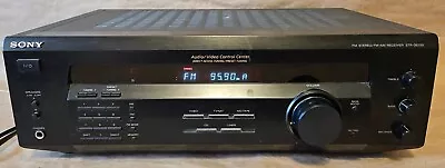 Vintage Sony STR-DE135 - 2 Channel AM FM Stereo Receiver System - 100w Per Ch • $69.99