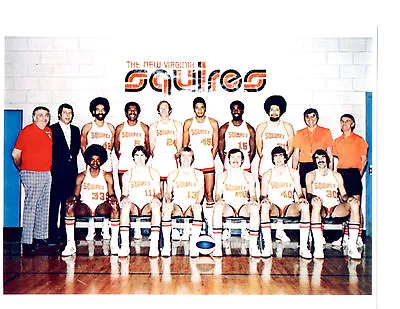 1974 1975 Virginia Squires Aba  8x10 Team  Photo  Basketball  • $5.95