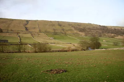 Photo 6x4 Chain Harrows Kettlewell Harrows Left Lying In The Grass. C2009 • £2