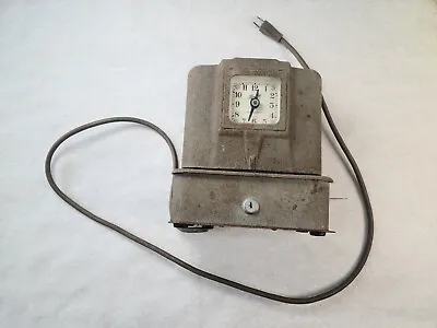 Simplex Time Recorder Time Clock Garner Ma Vintage Steampunk LIC48525 • $79