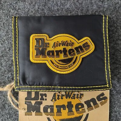 Dr Martens Air Wair Vintage Trifold Wallet Black NEW • £59.99