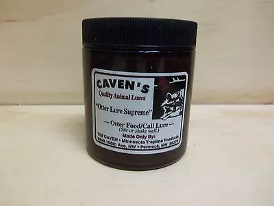 $36.95 • Buy Caven's  Otter Lure Supreme  Lure 4 Oz Traps Trapping Bait Fox Mink Raccoon 