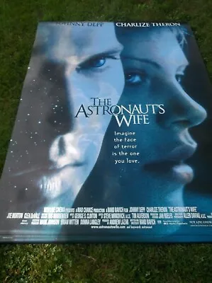 The Astronauts Wife(2000)charlize Theron Original D/s Vinyl Banner Nice! • $24.99