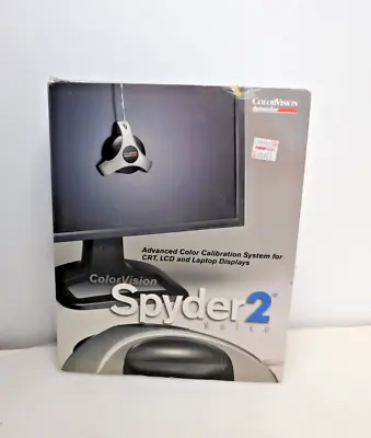 Datacolor ColorVision Spyder 2 Suite Monitor Color Calibration No Software • $15.15