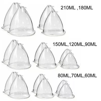 Replacement Breast Cups 60ml-210ml Breast Enlargement For Vacuum Therapy Machine • $16