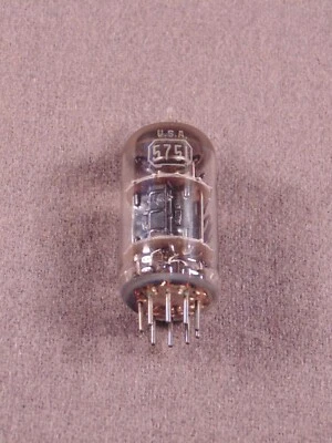 $9.99 • Buy 1 5751 JRC RCA Black Plate HiFi Radio Guitar Mixer Amplifier Vintage Vacuum Tube