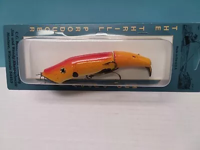 C.C. Roberts - Little Mud Puppy Model 100 - Red Yellow Natural - Muskie Bait New • $19.95