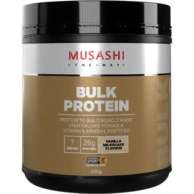 Bulk Protein 420g Vanilla Musashi • $20.49
