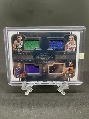 Jayson Tatum Kennard Giles Jackson 2017 Panini Dominion Quad Rookies /99 #9 RC • $55