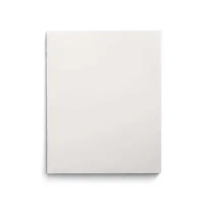 Staples Smooth 2-Pocket Paper Folder With Fasteners White 25/Box • $15.49