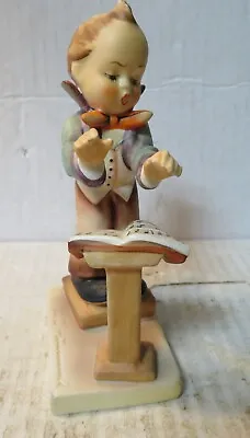 Vintage GOEBEL MJ HUMMEL Figurine ~ Band Leader ~ #129 ~Sighed~ 5 1/4  Tall • $11.96