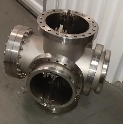 #1 MDC 8  6-way Cross Chamber Ultra High Vacuum 4 Rotatable Flanges  • $500