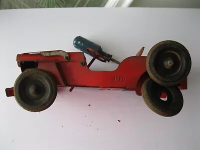 Vintage Marx Willys Overland Jeep Pressed Steel • $40