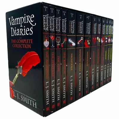 Vampire Diaries The Complete Collection Books 1 - 13 Box Set By L. J. Smith-Fury • £50