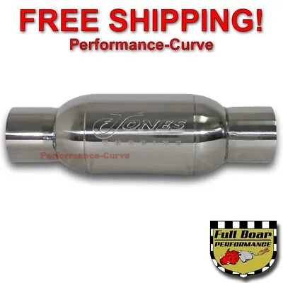 4  Jones Exhaust Turbine Muffler - 304 Stainless Steel - Race - Diesel - Throaty • $99.95