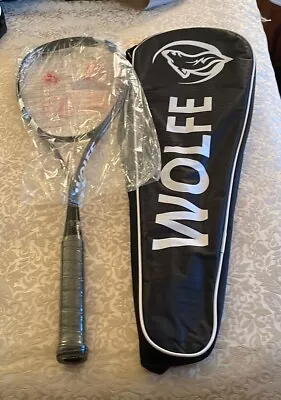 Wolfe Graphite Squash Racquet  One Size PreStrung With Bag New • $29