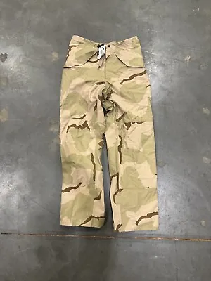 MILITARY GORETEX PANTS GORE-TEX COLD WEATHER DESERT CAMO Small Long CAMO • $34.99