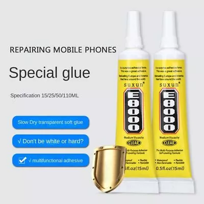 E8000 Phone Repair Glue Transparent Mobile Screen Adhesive  Phone • $13.07
