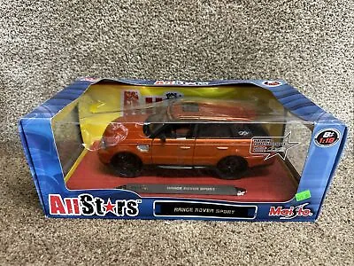 1:18 LAND ROVER RANGE ROVER SPORT RED MAISTO All Stars Rare Model • $49.99