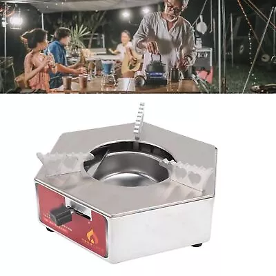SPG Alcohol Stove Fast Heating Stainless Steel Portable Alcohol Heater Equipment • $34.09