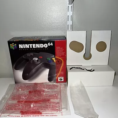 NINTENDO N64 Official Controller Box BLACK Authentic - NO Controller Box Only • $59.99