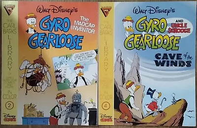 The Carl Barks Library Of Gyro Gearloose Comics And Fillers #2 And #4 • $19.99