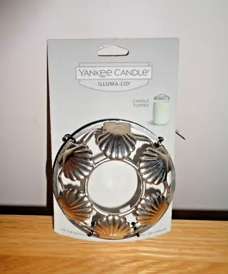 Yankee Candle CHROME SHELLS JAR CANDLE ILLUMA LID U.S. RETIRED • £16.99