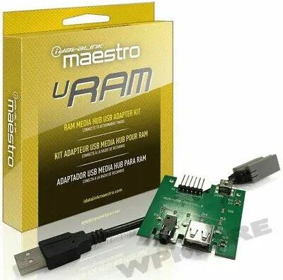 IDataLink Maestro ACC-USB-RAM USB Adapter Cable For Select Dodge RAM 2013 - 2017 • $28.98