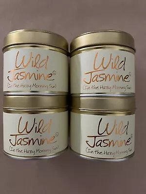 4x Lily Flame Candles | Wild Jasmine | Brand New • £32.99