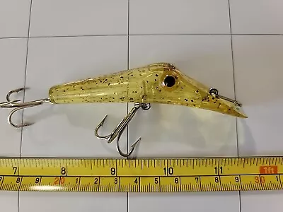 Unknown Vintage Fishing Lure Clear Glitter  • $0.01
