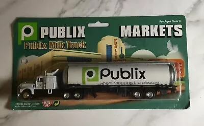 PUBLIX Milk Truck 1:87th Scale Toy Semi Truck NEW • $18.95