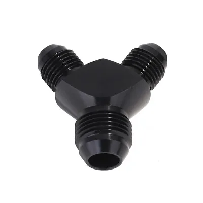 8AN To 6AN 6AN Male Flare Coupling Union Y Block Splitter Hose Adapter Fitting • $15.99