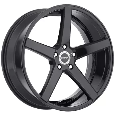 Strada S35 Perfetto 20x8.5 5x112 +35mm Gloss Black Wheel Rim 20  Inch • $271.25