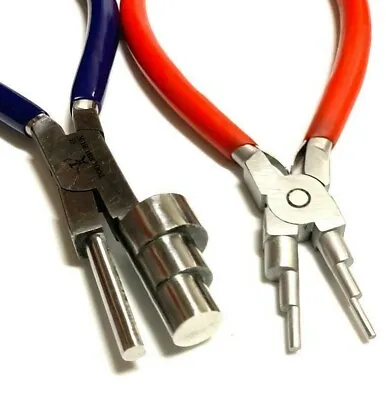 £21.99 • Buy 3 Step Wrap N Tap And 6 In 1 Pliers Jewellery Making Wire Looping Beading Pliers