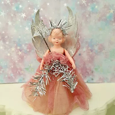Vintage Christmas Tree Fairy Angel Doll Dibro/Airfix  Decoration • £24.99