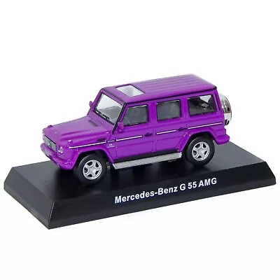 Mercedes-Benz G Class 55 AMG W463 Purple Kyosho 1:64 Collectible Model Car • $20