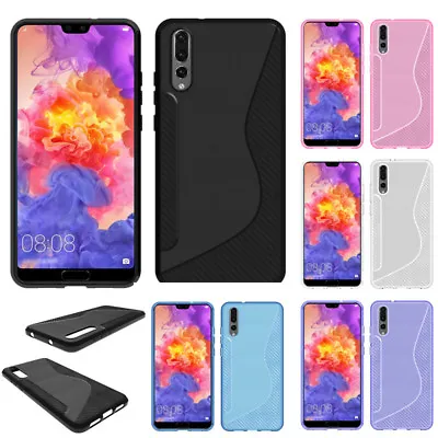 Premium S CURVE GEL TPU CASE COVER FOR NEW HUAWEI Y5 2018 • $4.95