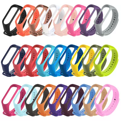 For Xiaomi Mi Band 3/4 /5/6/7 Bracelet Watch Band Wrist Band Strap Replacement • £4.31