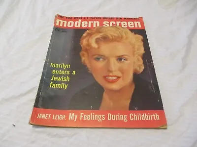 Modern Screen Magazine November 1956 Marilyn Monroe • $24.99