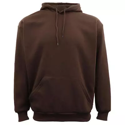 Adult Unisex Men's Basic Plain Hoodie Pullover Sweater Sweatshirt Jumper XS-8XL • $10.04